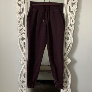 Lululemon Sweats French Terry Fabric Joggers Sz 4